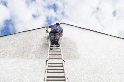 Peinture extérieure à Lussat — façades et ravalement